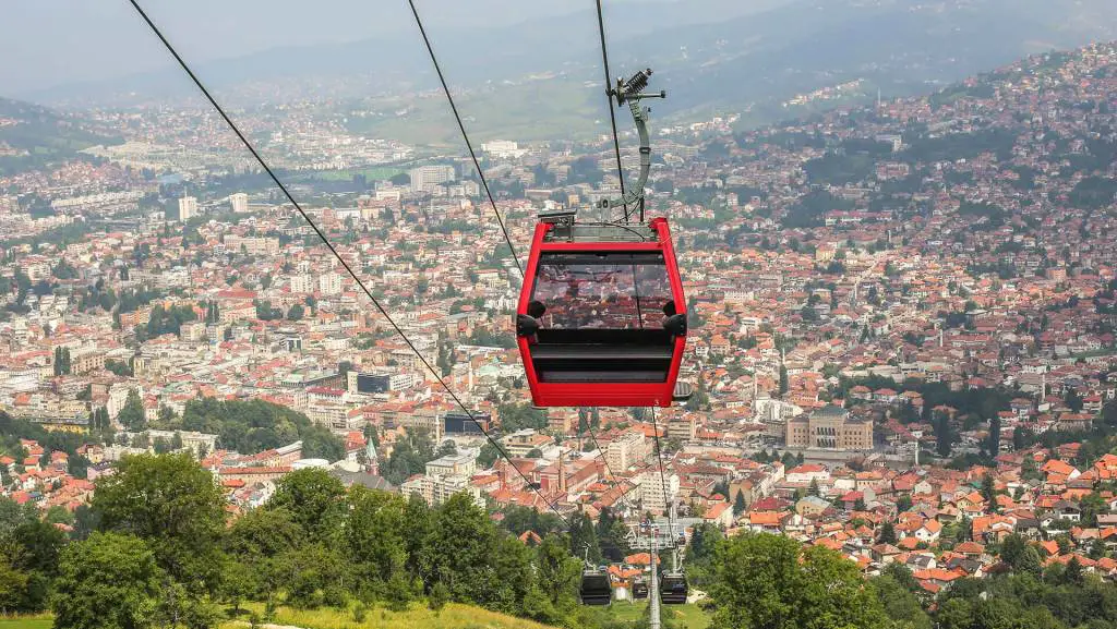 Sarajevo zicara cable car