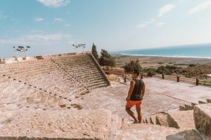 Kourion Architectural amphitheater Limassol Cyprus