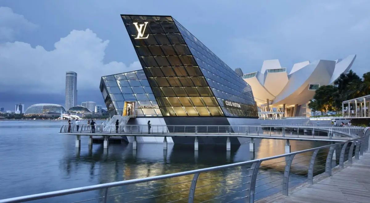Louis Vuitton store in singapore