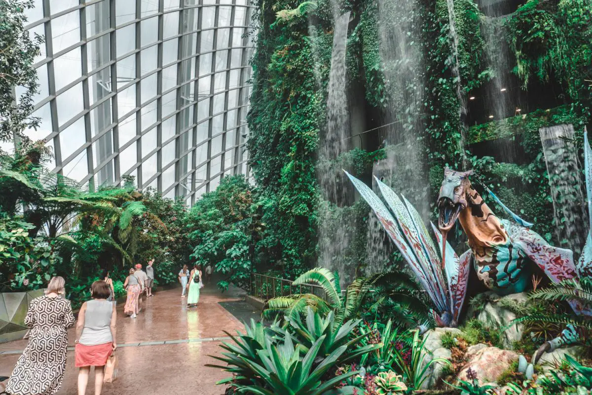 cloud forest  Singapore Gardens by the Bay