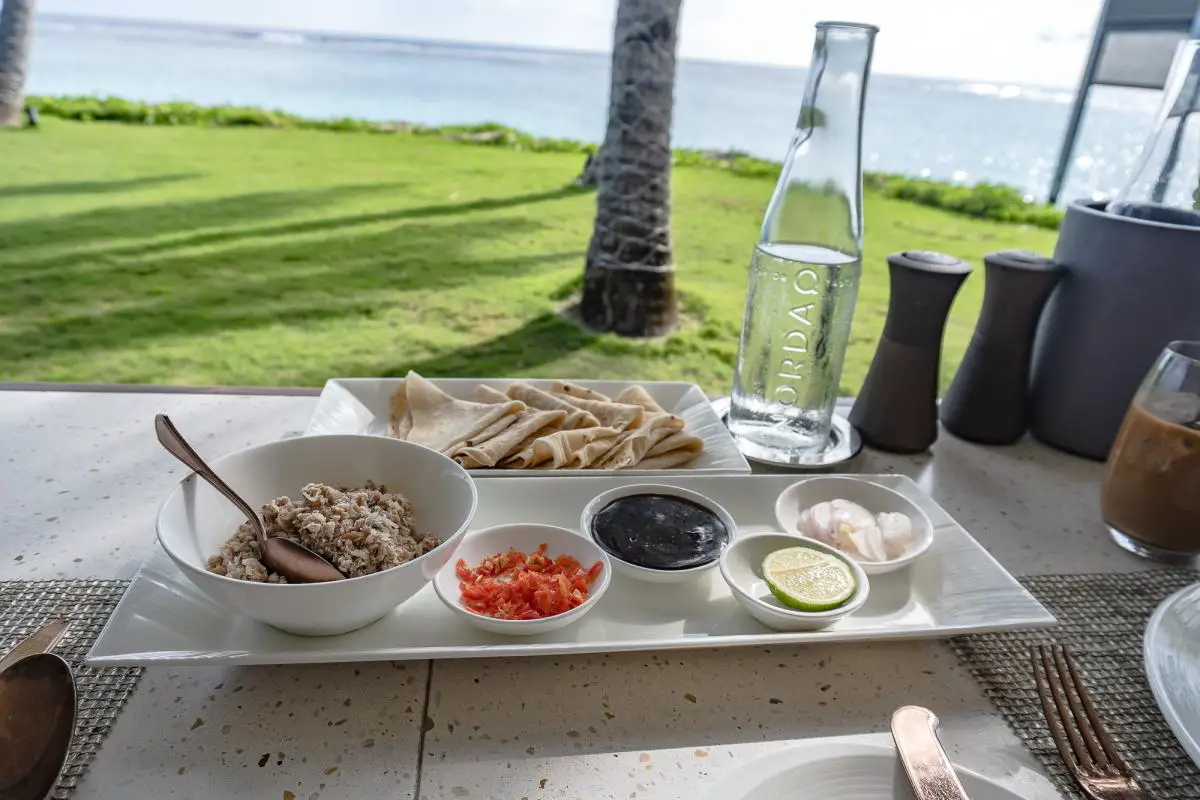 La Locanda Breakfast at the Ritz Carlton Maldives