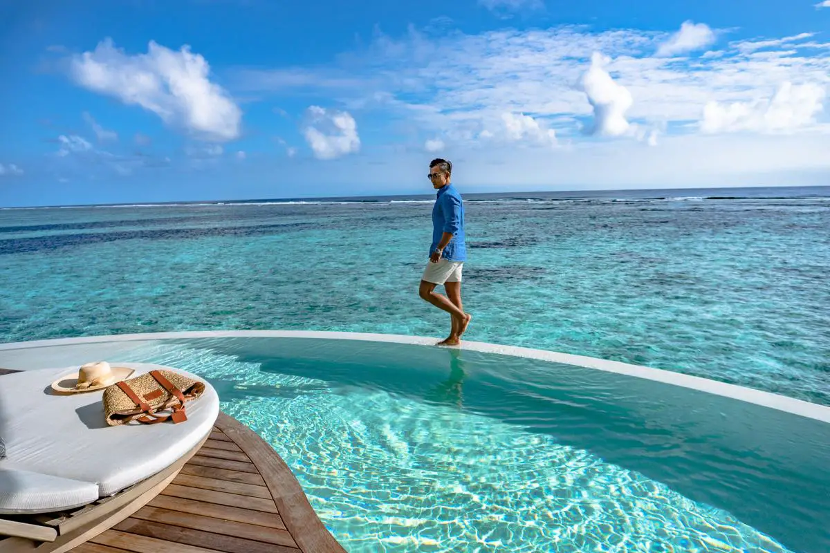Ritz Carlton Maldives overwater villa