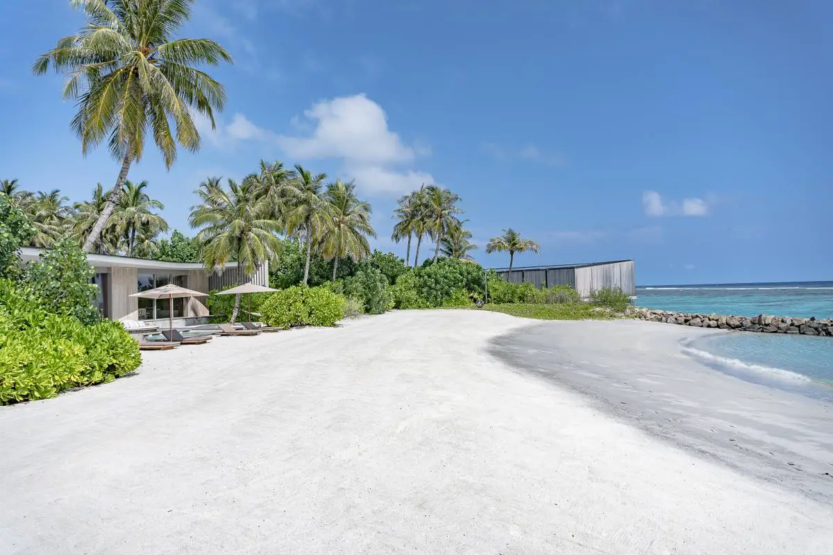 Ritz Carlton Maldives beach villas