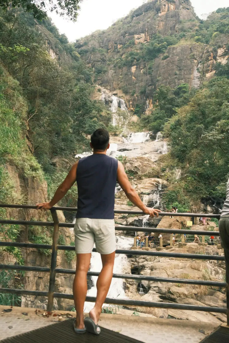Rawana waterfall Ella Sri Lanka