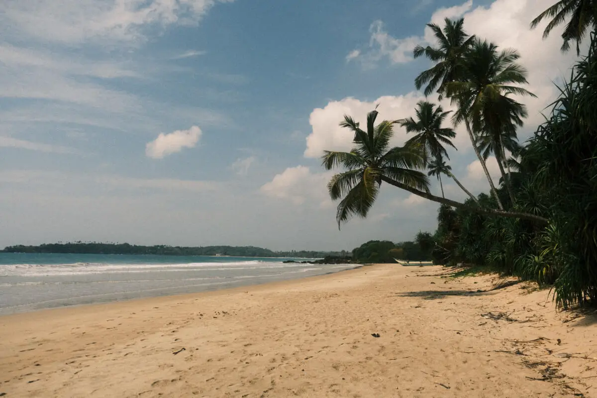 Sri Lanka beaches south coast